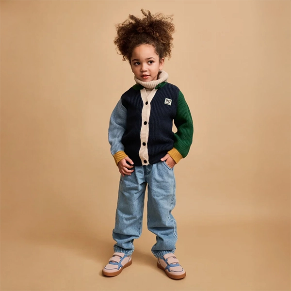 LIEWOOD THEA cardigan din bumbac Classic navy multi mix